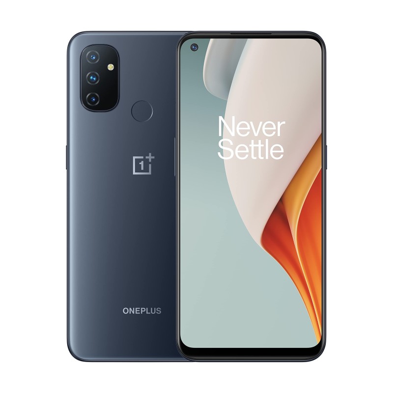 OnePlus Nord N100 Midnight Frost 解锁智能手机lu200b， 4GB+64GB 美版，型号BE2011